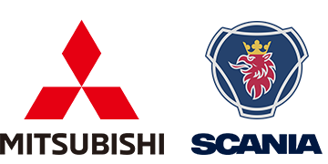 Mitsubishi and Scania